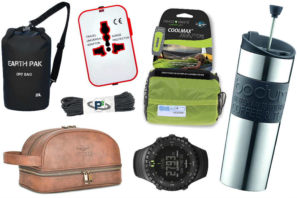 Travel Gift Ideas for Him: 23 Gadgets and Backpacking Essentials