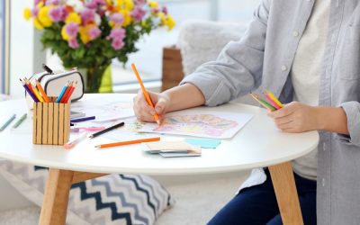 Best Adult Coloring Books for Travel to Relax at Home or on the Plane